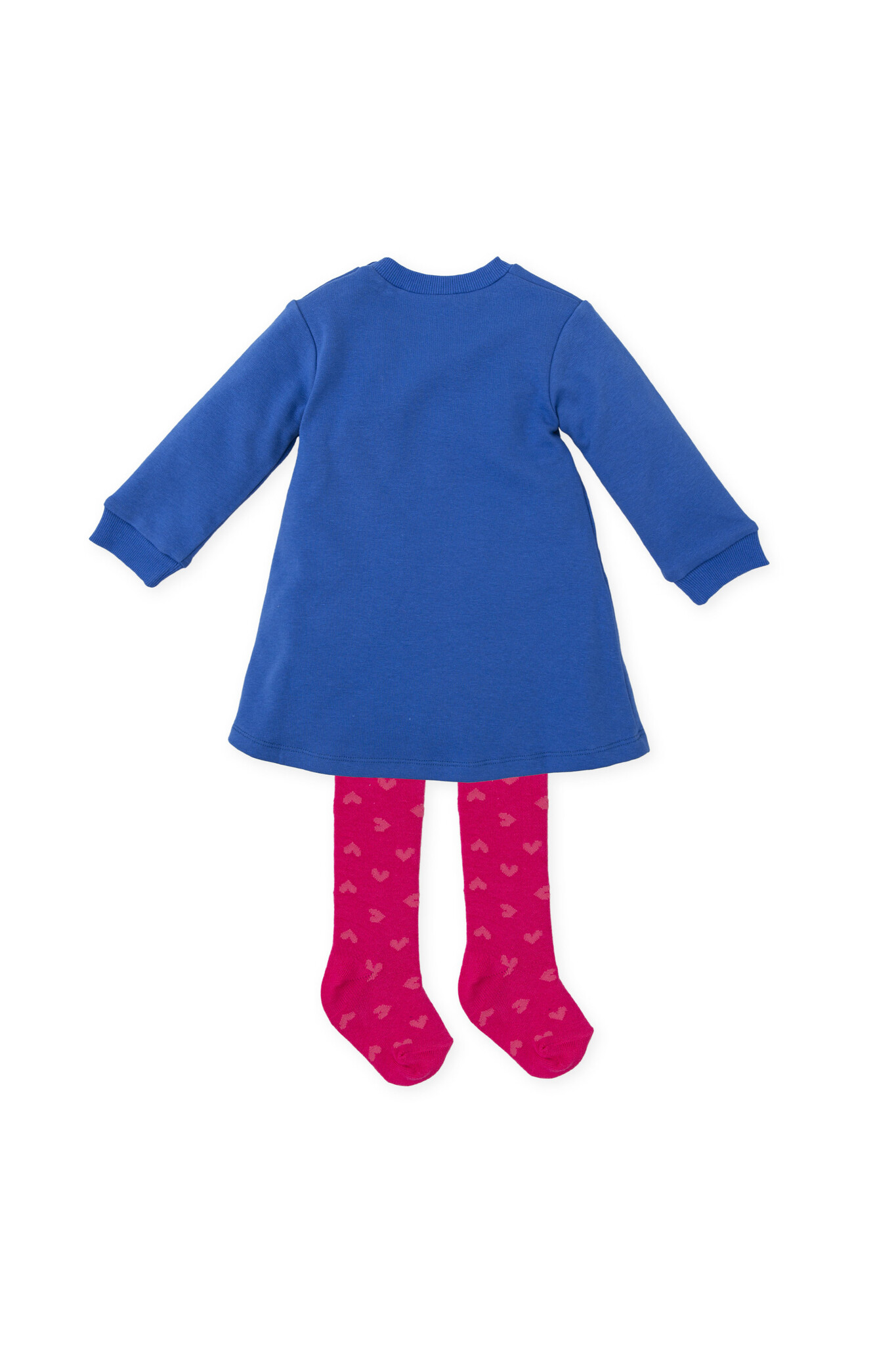 グリッター ワンピース　ブルー　タイツ付き　アガタ・ルイス・デ・ラ・プラダ　(DRESS & TIGHTS ELECTRIC BLUE - Agatha Ruiz de la Prada)の画像