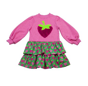 ストロベリー ワンピース　アガタ・ルイス・デ・ラ・プラダ　(STRAWBERRY DRESS - Agatha Ruiz de la Prada)の画像