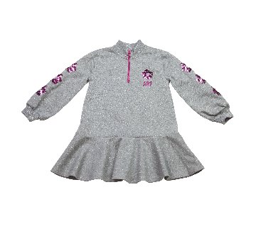 ピンク ワンピース　アガタ・ルイス・デ・ラ・プラダ　(PINK DRESS GREY MIX - Agatha Ruiz de la Prada)の画像