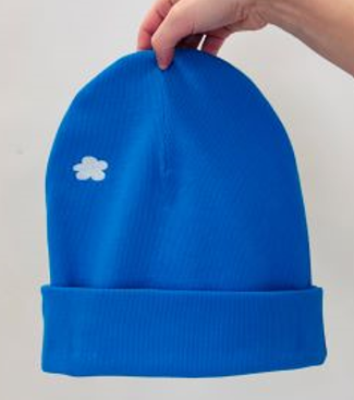 ニット帽 ブルー アガタ・ルイス・デ・ラ・プラダ（GORRO AZUL - Agatha Ruiz de la Prada）　　の画像