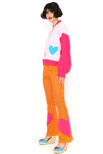 メッシュパンツ オレンジ - アガタ・ルイス・デ・ラ・プラダ（PANTALON NARANJA CALADO - Agatha Ruiz de la Prada）の画像