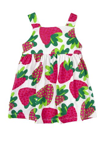 ゼラニウム ワンピース ピンク アガタ・ルイス・デ・ラ・プラダ　(C.L.GERANIO DRESS FUCHSIA - Agatha Ruiz de la Prada)の画像