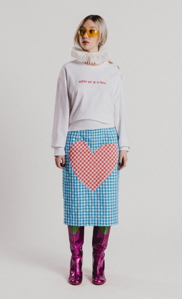ホワイトトレーナー - アガタ・ルイス・デ・ラ・プラダ（SUDADERA BLANCA - Agatha Ruiz de la Prada）の画像
