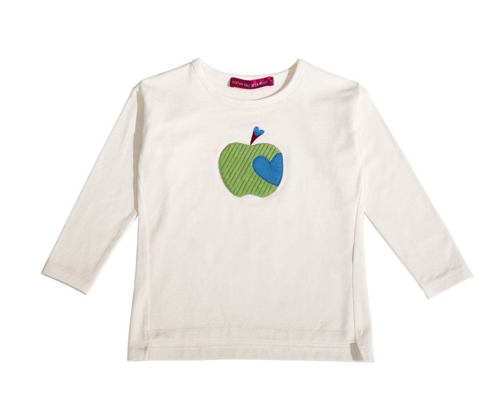 アップル Tシャツ アガタ・ルイス・デ・ラ・プラダ　(APPLES SWEAT-SHIRT - Agatha Ruiz de la Prada)の画像