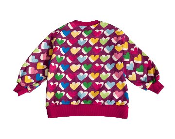 ラバブル トレーナー アガタ・ルイス・デ・ラ・プラダ　(LOVABLES SWEAT-SHIRT - Agatha Ruiz de la Prada)の画像