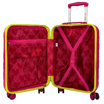 スーツケース 36L ピンク - アガタ・ルイス・デ・ラ・プラダ（TROLLEY ICONO FUCHSIA 36 L - Agatha Ruiz de la Prada）の画像