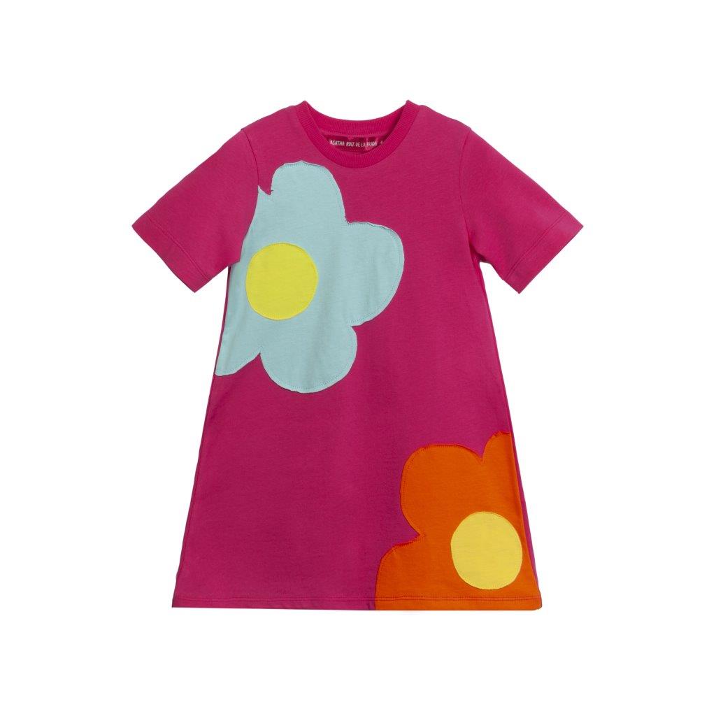 リッセ ワンピース ピンク アガタ・ルイス・デ・ラ・プラダ　(LISSE DRESS FUCSHIA - Agatha Ruiz de la Prada)の画像