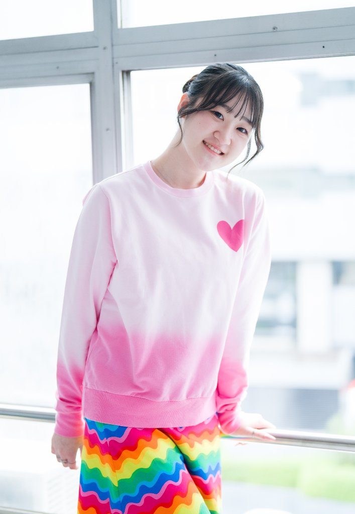 グラデーショントレーナー ピンク - アガタ・ルイス・デ・ラ・プラダ（SUDADERA ROSA DEGRADADO - Agatha Ruiz de la Prada）の画像