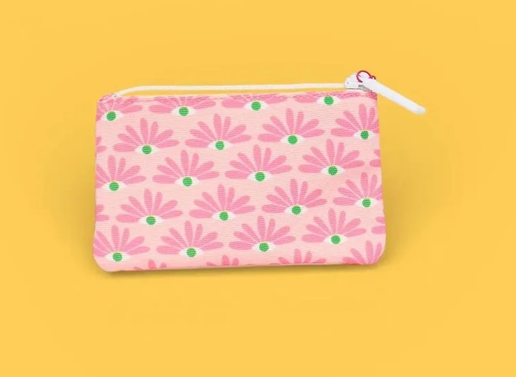 ジッパーコインケース - アガタ・ルイス・デ・ラ・プラダ（PRINTED ZIPPER COIN PURSE - Agatha Ruiz de la Prada）の画像