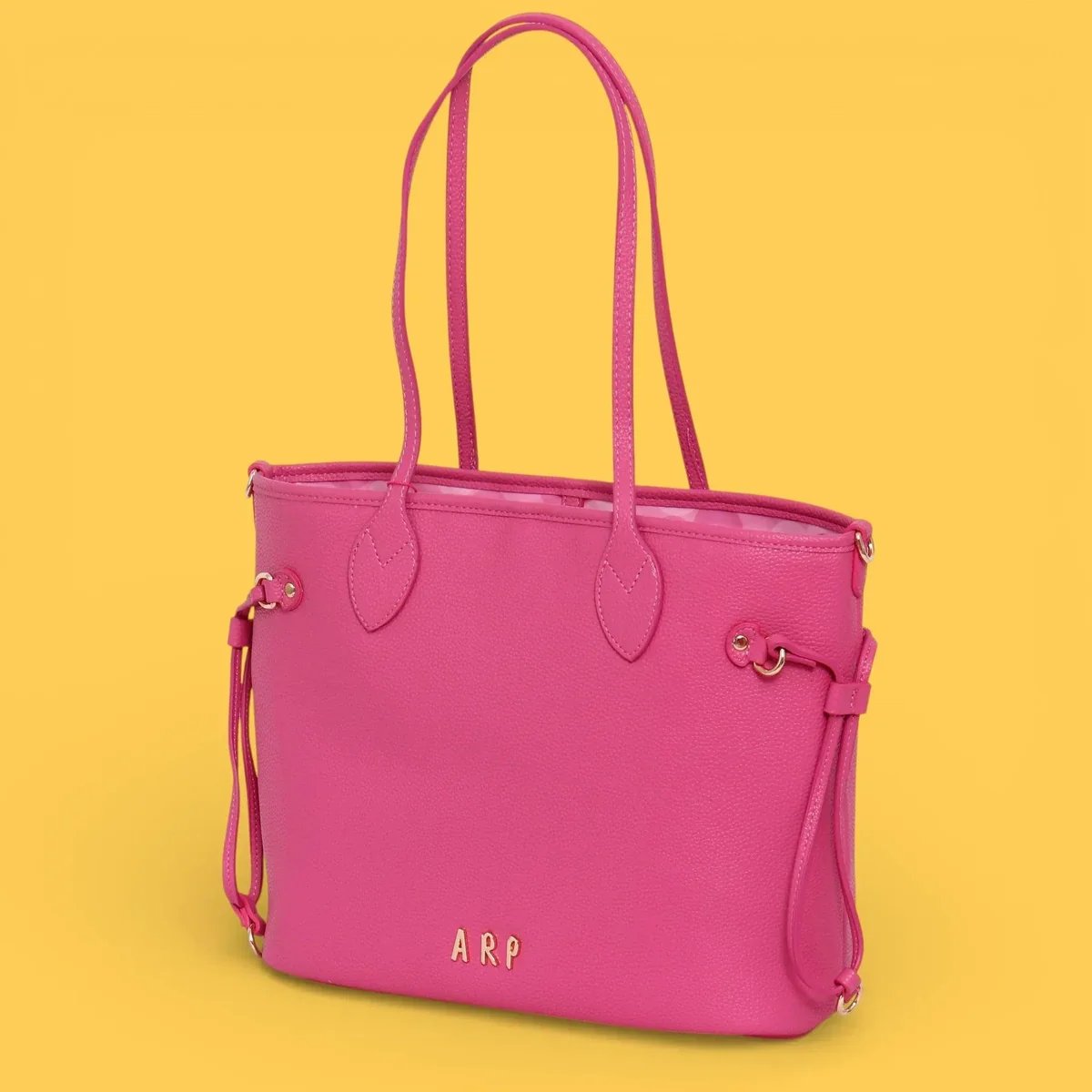 ピンク リバーシブル フローラル ショッパー - アガタ・ルイス・デ・ラ・プラダ（PINK REVERSIBLE FLORAL SHOPPER - Agatha Ruiz de la Prada）の画像