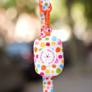 ポルタボルサス トポス - アガタ・ルイス・デ・ラ・プラダ（POLKA DOTS POOP BAG HOLDER - Agatha Ruiz de la Prada）の画像