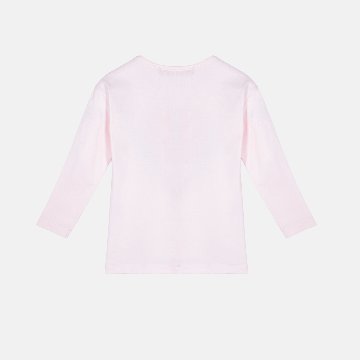 ハートビート トレーナー アガタ・ルイス・デ・ラ・プラダ　(HEARTBEAT SWEAT-SHIRT LIGHT PINK - Agatha Ruiz de la Prada)の画像