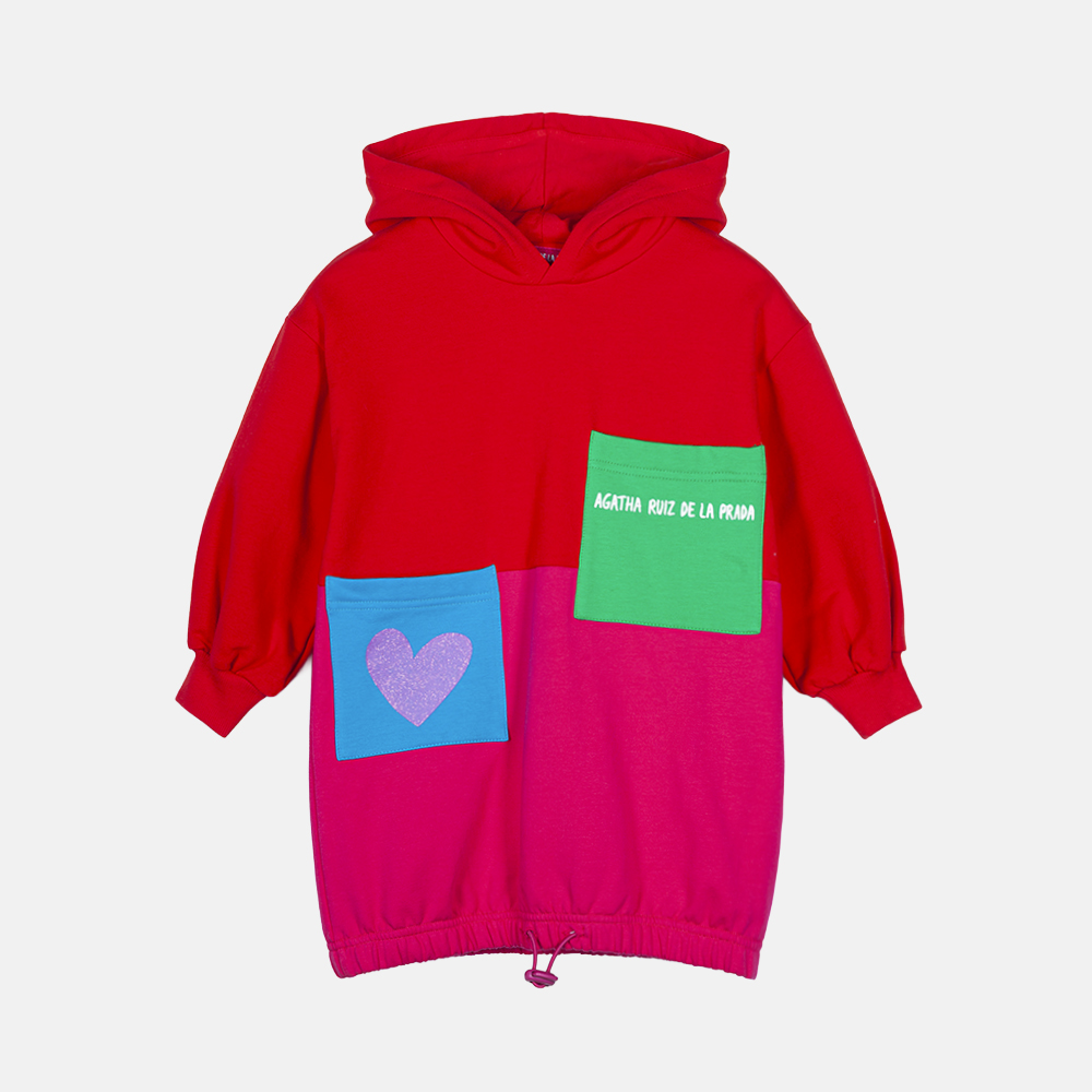 ポータル パーカー アガタ・ルイス・デ・ラ・プラダ　(PORTALS SWEAT-SHIRT - Agatha Ruiz de la Prada)の画像