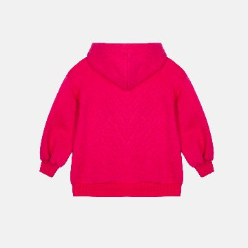 ロボット パーカー ピンク アガタ・ルイス・デ・ラ・プラダ (ROBOTS SWEAT-SHIRT FUCSHIA - Agatha Ruiz de la Prada)の画像
