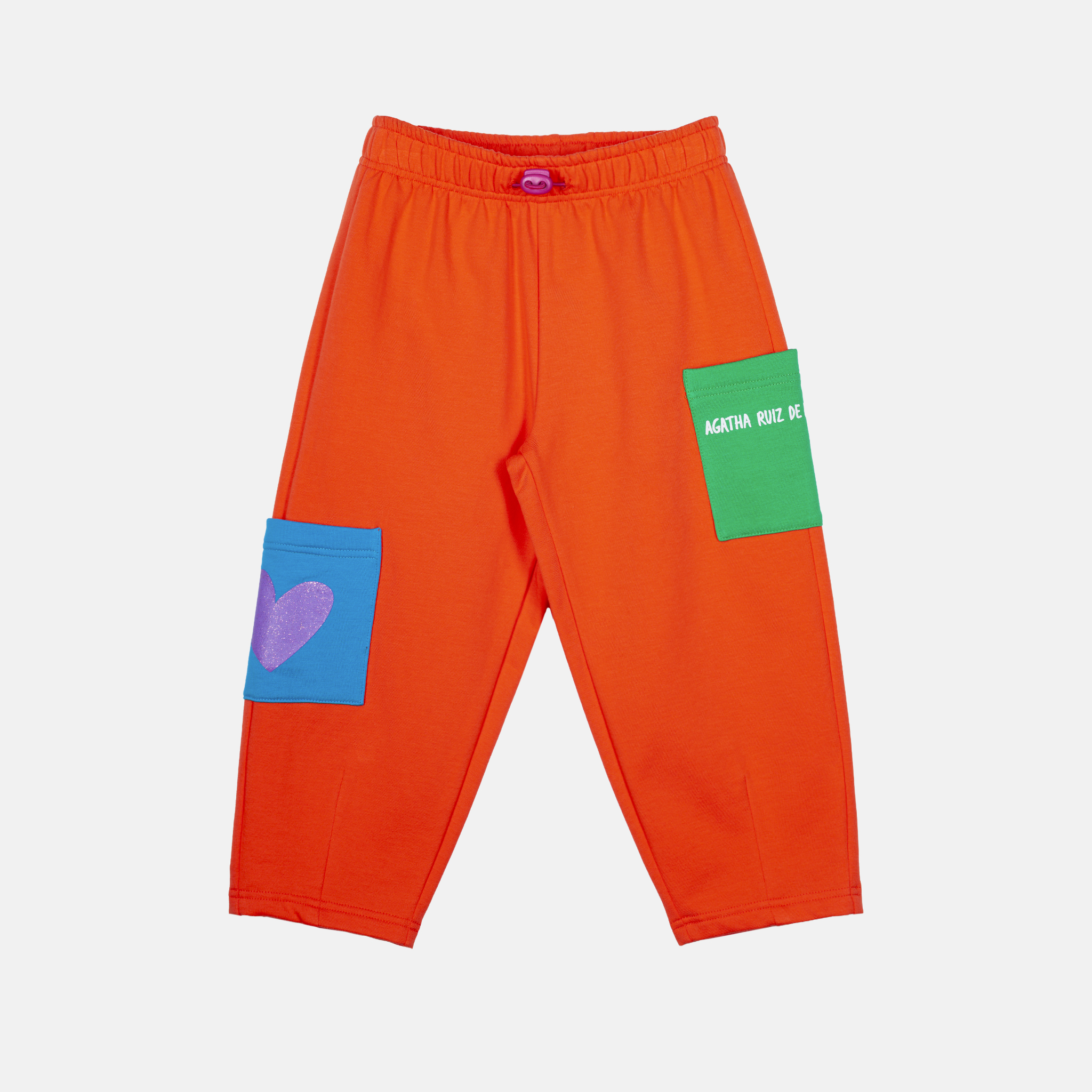 ポータル ズボン オレンジ アガタ・ルイス・デ・ラ・プラダ　(PORTALS TROUSER ORANGE - Agatha Ruiz de la Prada)の画像