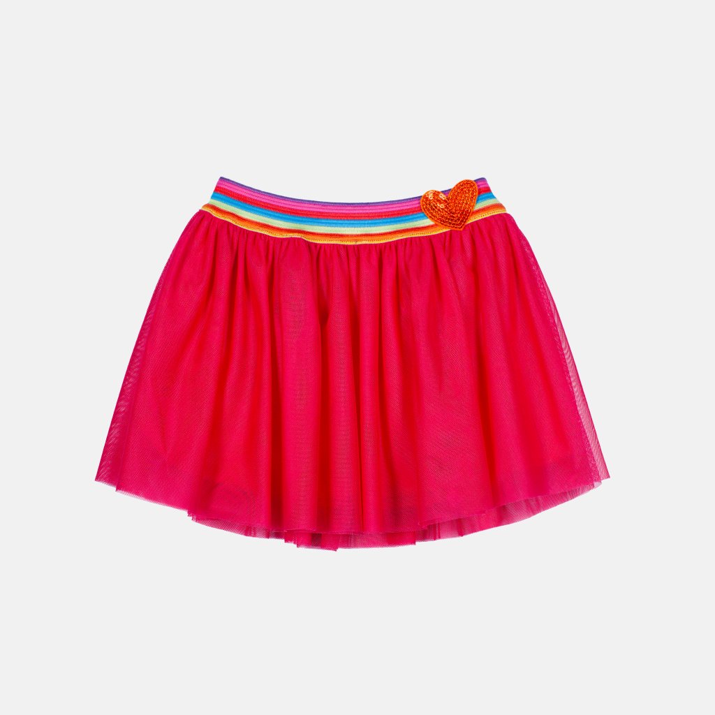 ハートビート スカート ピンク アガタ・ルイス・デ・ラ・プラダ　(HEARTBEAT SKIRT FUCSHIA - Agatha Ruiz de la Prada)の画像