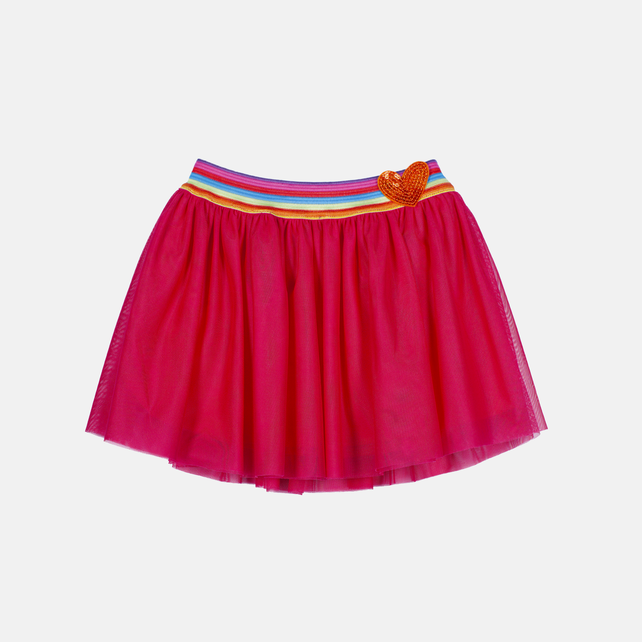 ハートビート スカート ピンク アガタ・ルイス・デ・ラ・プラダ　(HEARTBEAT SKIRT FUCSHIA - Agatha Ruiz de la Prada)の画像
