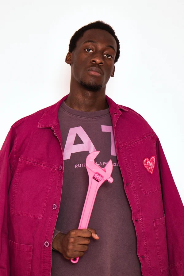 アガタ×カラー ロングTシャツ パープル  - アガタ・ルイス・デ・ラ・プラダ（CAMISETA AGATHA X COLORS MORADO - Agatha Ruiz de la Prada）の画像
