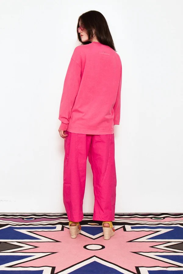 アガタ×カラー ロングTシャツ ピンク  - アガタ・ルイス・デ・ラ・プラダ（CAMISETA AGATHA X COLORS FUCSIA - Agatha Ruiz de la Prada）の画像