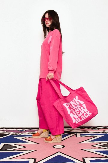 アガタ×カラー ロングTシャツ ピンク  - アガタ・ルイス・デ・ラ・プラダ（CAMISETA AGATHA X COLORS FUCSIA - Agatha Ruiz de la Prada）の画像