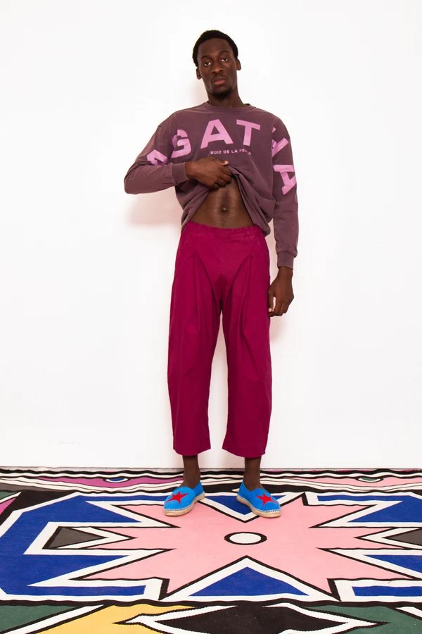 アガタ×カラーボトムス ライラック- アガタ・ルイス・デ・ラ・プラダ（PANTALON CATWALK AGATHA X COLORS LILA - Agatha Ruiz de la Prada）の画像