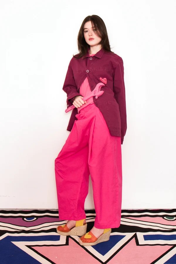 アガタ×カラーボトムス ピンク- アガタ・ルイス・デ・ラ・プラダ（PANTALON CATWALK AGATHA X COLORS FUCSIA - Agatha Ruiz de la Prada）の画像