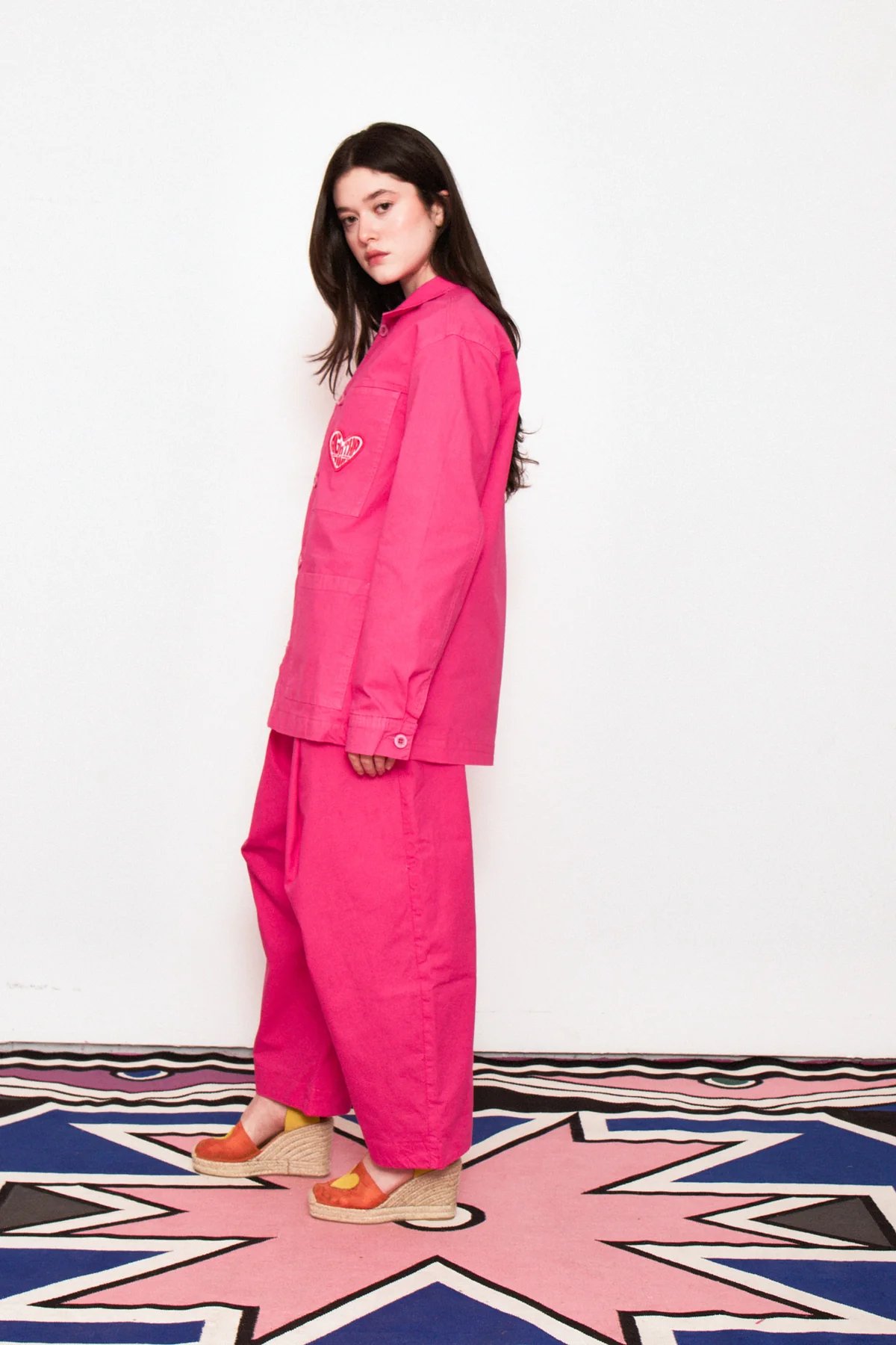 アガタ×カラーボトムス ピンク- アガタ・ルイス・デ・ラ・プラダ（PANTALON CATWALK AGATHA X COLORS FUCSIA - Agatha Ruiz de la Prada）の画像