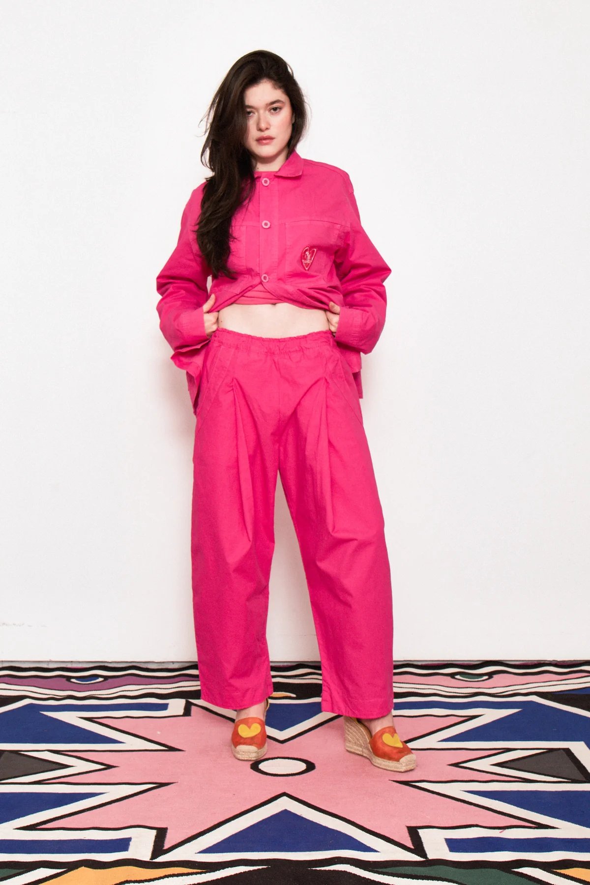 アガタ×カラーボトムス ピンク- アガタ・ルイス・デ・ラ・プラダ（PANTALON CATWALK AGATHA X COLORS FUCSIA - Agatha Ruiz de la Prada）の画像