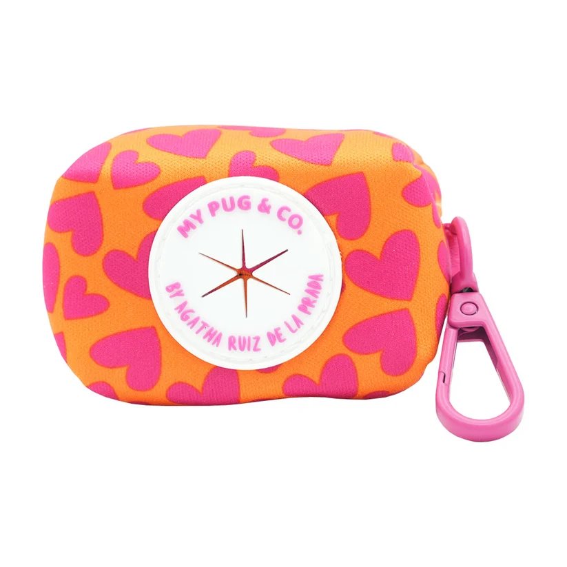 ポルタボルサス ハート - アガタ・ルイス・デ・ラ・プラダ（HEART POOP BAG HOLDER - Agatha Ruiz de la Prada）の画像