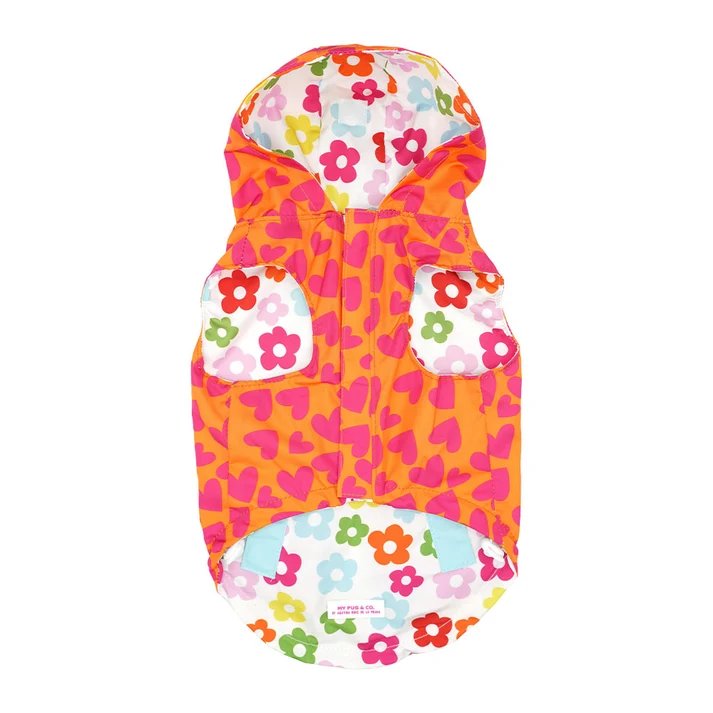 レインコート ハート&フラワー - アガタ・ルイス・デ・ラ・プラダ（RAINCOAT HEARTS AND FLOWERS - Agatha Ruiz de la Prada）の画像