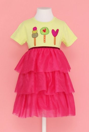 フレーバー3段フリルドレス アガタ・ルイス・デ・ラ・プラダ　(FLAVOUR DRESS - Agatha Ruiz de la Prada)画像