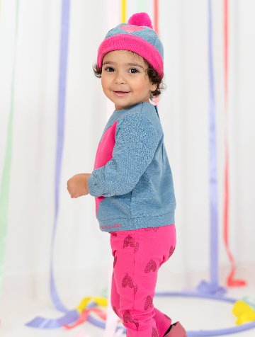 ハートトップス＆ボトムス ブルー アガタ・ルイス・デ・ラ・プラダ　(BOLÍGRAFO GIRL SET INDIGO - Agatha Ruiz de la Prada)画像