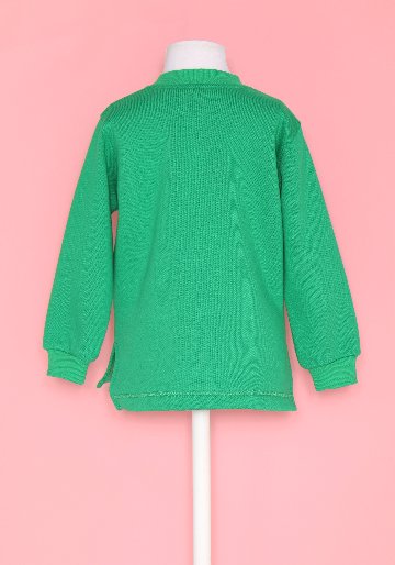 トースティー トレーナー グリーン アガタ・ルイス・デ・ラ・プラダ　(TOASTY SWEAT SHIRT GREEN - Agatha Ruiz de la Prada)の画像