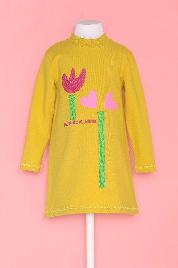 トースティーワンピース イエロー アガタ・ルイス・デ・ラ・プラダ　(TOASTY DRESS YELLOW - Agatha Ruiz de la Prada)の画像