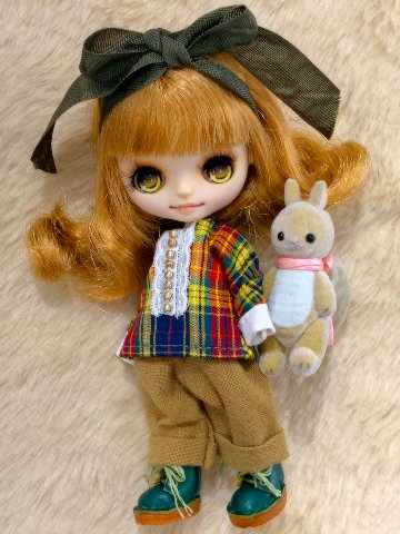 カスタムプチブライス『トラウンパッパ〜With a Squirrel』の画像