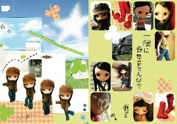 書籍『ブライス アートZIN　今日もお散歩日和。』の画像