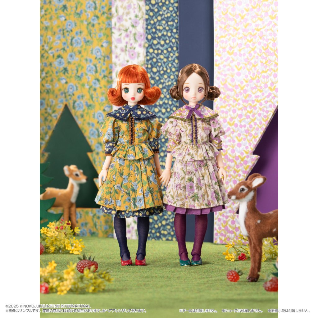 BonBons『花柄MIXブラウス＆スカートセット』の画像