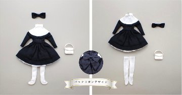 Galumドレスコレクション-15　ヨーク切り替えワンピースドレスセット(22cmサイズ) の画像