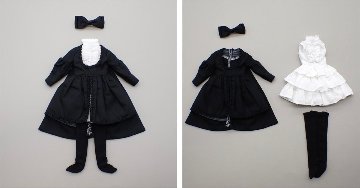 Galumドレスコレクション-22　フロントオープンワンピースドレスセット(22cmサイズ) の画像