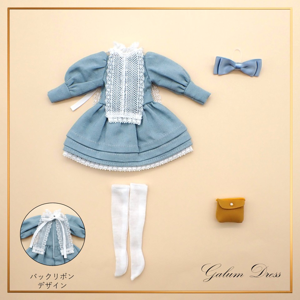 Galumドレスコレクション-2　レースタブリエドレスセット(22cmサイズ) の画像