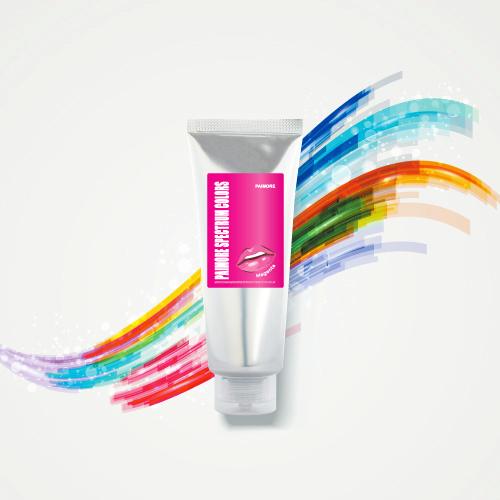 パイモア「スペクトラムカラーズ 200g18色+クリア500g」 キレイにしっかり彩色カラートリートメントの画像