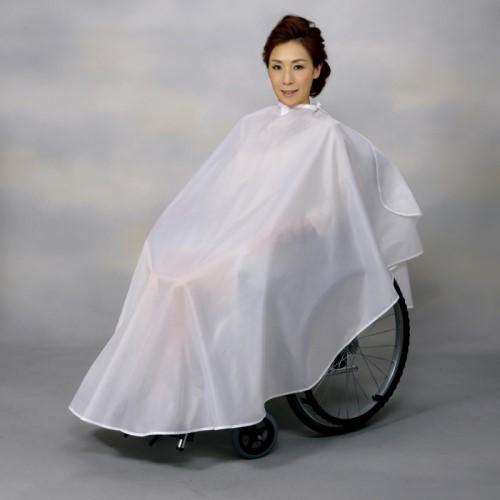 【訪問理美容】車椅子に乗ったまま使えるイチオシクロス「エクセル9001　ニュー車椅子用クロス」画像