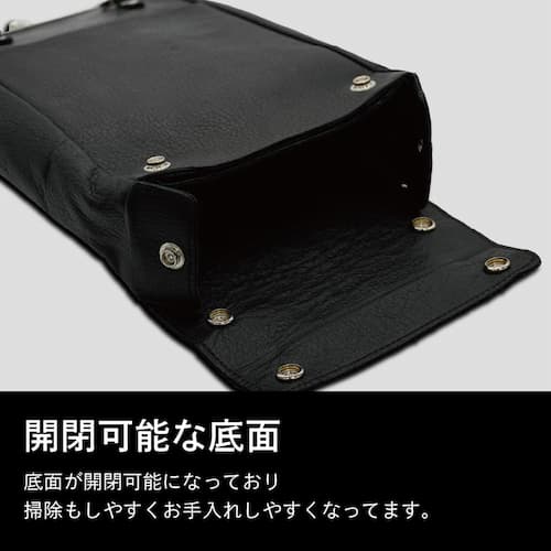 ツイストロック シザーケース ・ ハイブランドも認める上質レザーの贅沢の画像