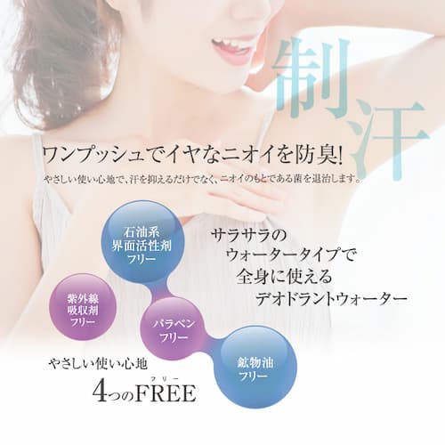 シークレットプラス・デオドラントスプレー 50ml　「ワンプッシュ」で制汗&防臭　【期間限定】 医薬部外品　の画像
