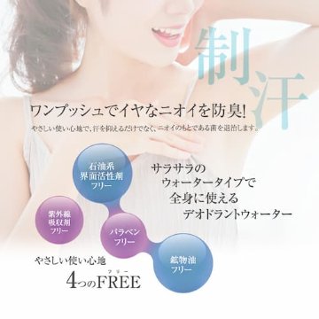 シークレットプラス・デオドラントスプレー 50ml　「ワンプッシュ」で制汗&防臭　【期間限定】 医薬部外品　の画像