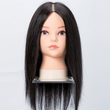 スピロ102 美容師 カットウィッグ レッスンマネキン 人毛100％ 滝川 スピロ