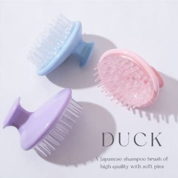 リフレッシュ シャンプーブラシ DUCK『ダック』 ミルキーカラー3色