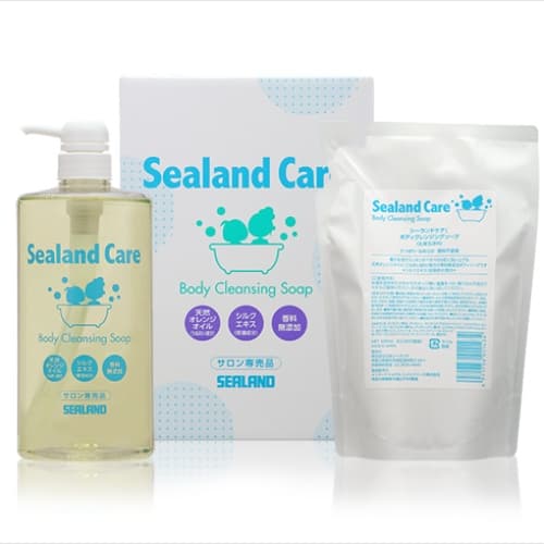 ギフト・販促用「シーランド ボディクレンジングソープセット」赤ちゃん・お母さんにやさしい 無着色・無香料ボディーソープの画像