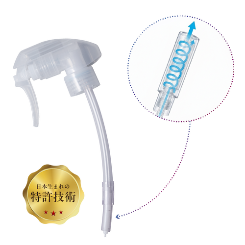 アイビル 「ナノバブル スプレイヤー 300ml」ナノバブルを発生させ、水や薬液を毛髪深部・毛穴に届ける超優れものの画像