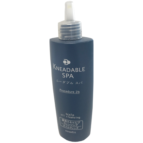 【注目・効果効能が謳える　薬用化粧品ヘッドスパ】ニーダブルHSスキャルプクレンジング・オイルクレンズ200ml＜美容室専売品＞の画像